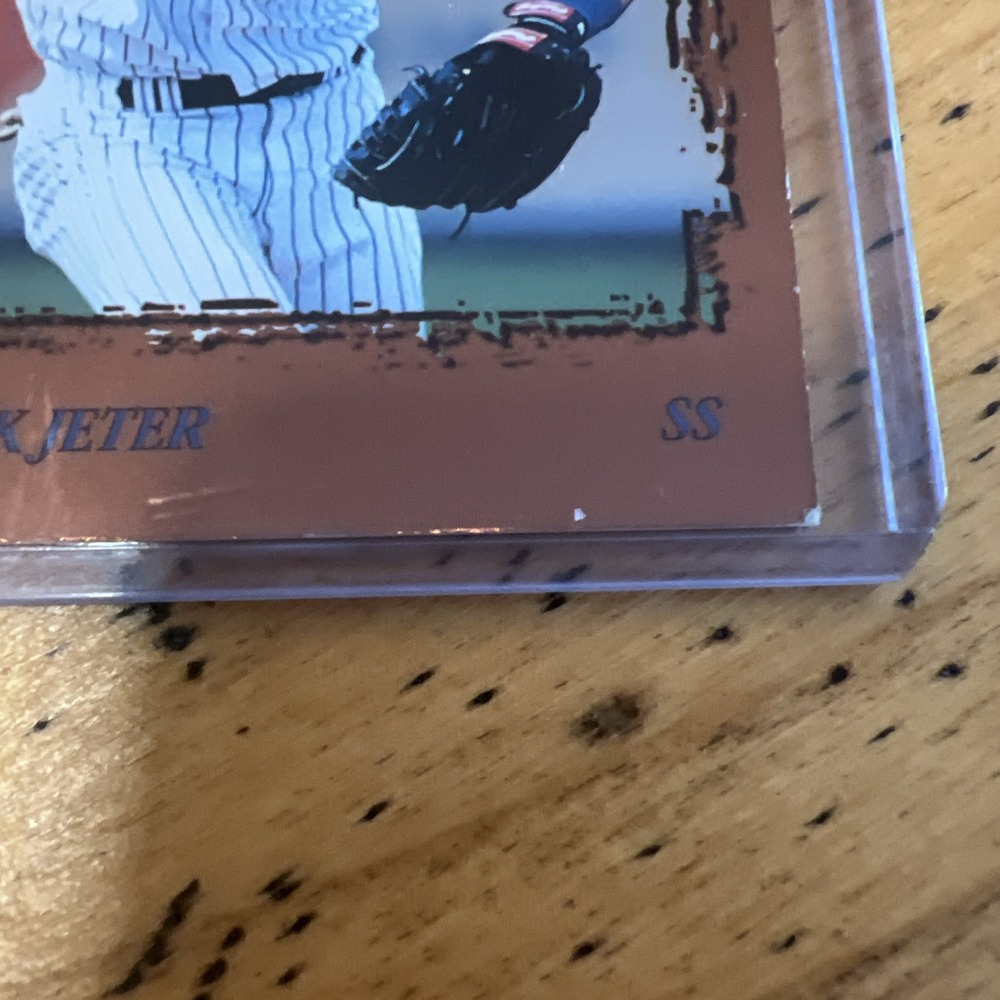 DEREK JETER RC Score RARE INSERT ROOKIE CARD‎ $$ Foil Dugout Collection YANKEES! - Picture 2 of 5